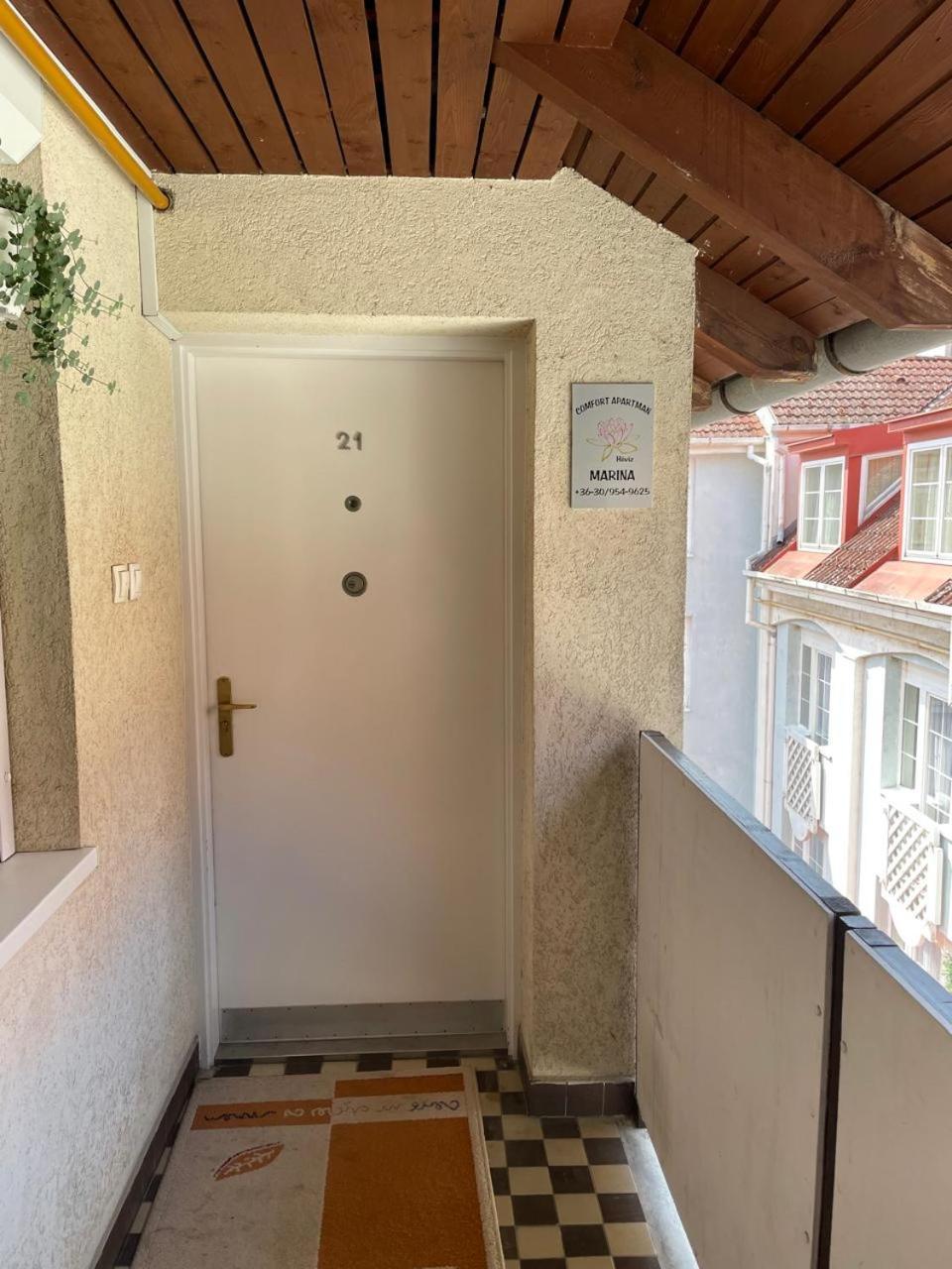 Comfort Apartman Marina Hévíz Esterno foto
