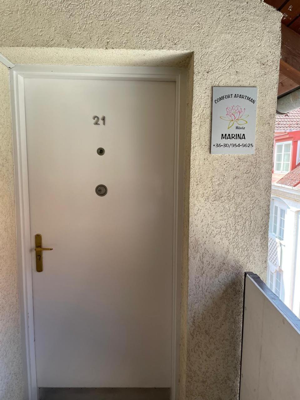Comfort Apartman Marina Hévíz Esterno foto